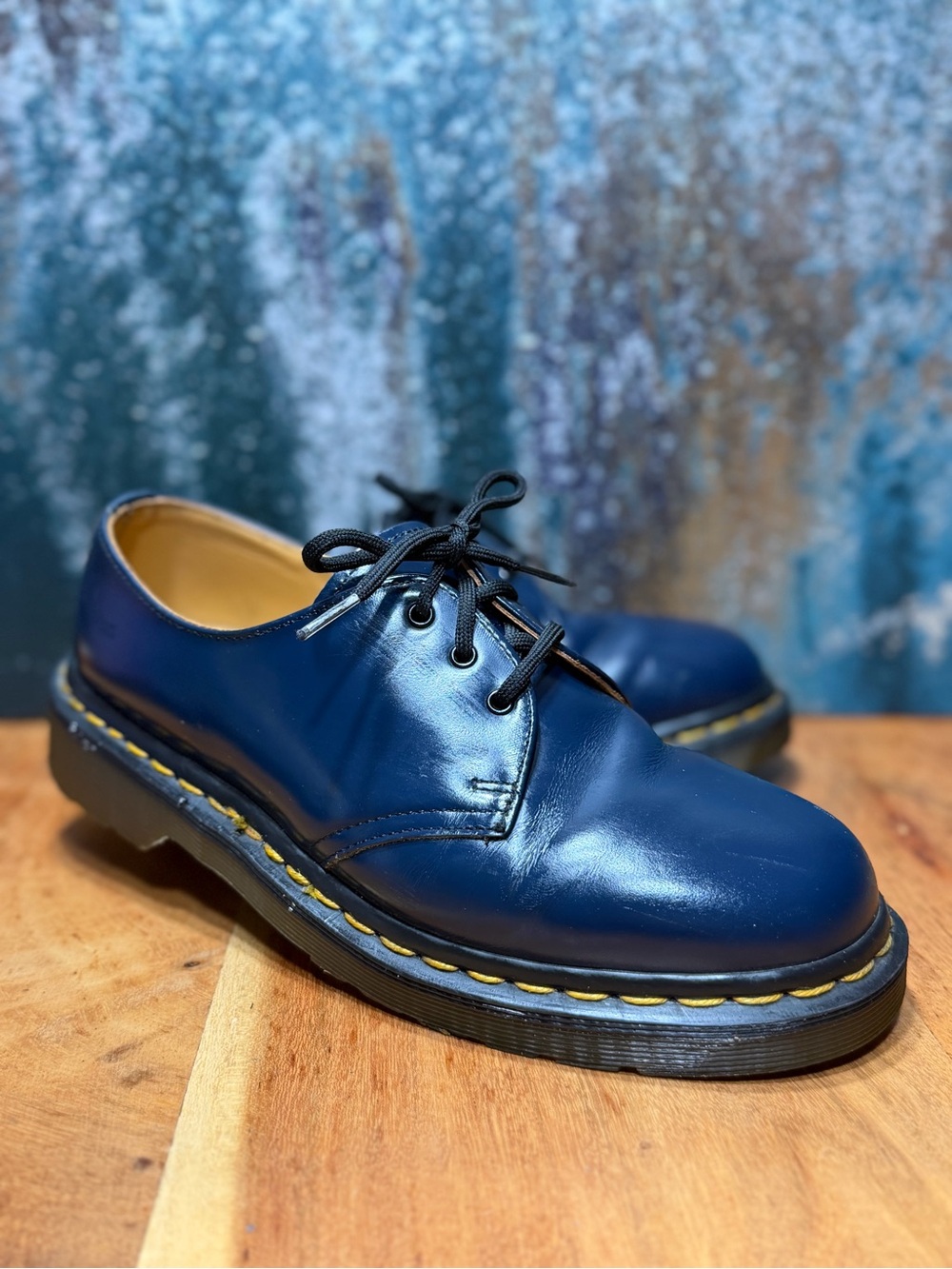 Dr. Martens Classic Vintage Navy Oxfords Made in England US Women’s Size 8